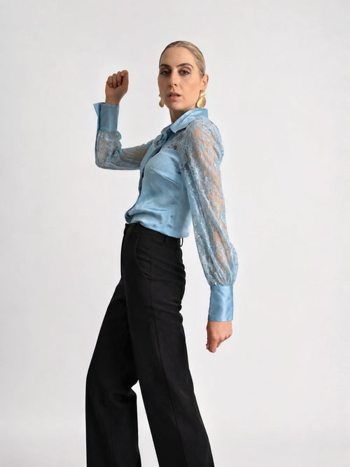Fleur Classic Straight Leg Pants