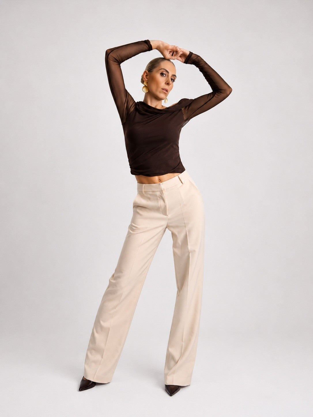 Fleur Classic Straight Leg Pants